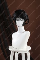 画像13: 高品質 実物撮影 ウェンズデー Wednesday アダムス・ファミリー ドラマ 風 コスチューム コスプレ衣装 (13)