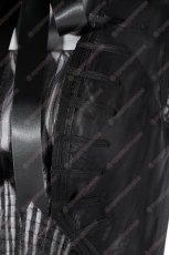 画像9: 高品質 実物撮影 ウェンズデー Wednesday アダムス・ファミリー ドラマ 風 コスチューム コスプレ衣装 (9)