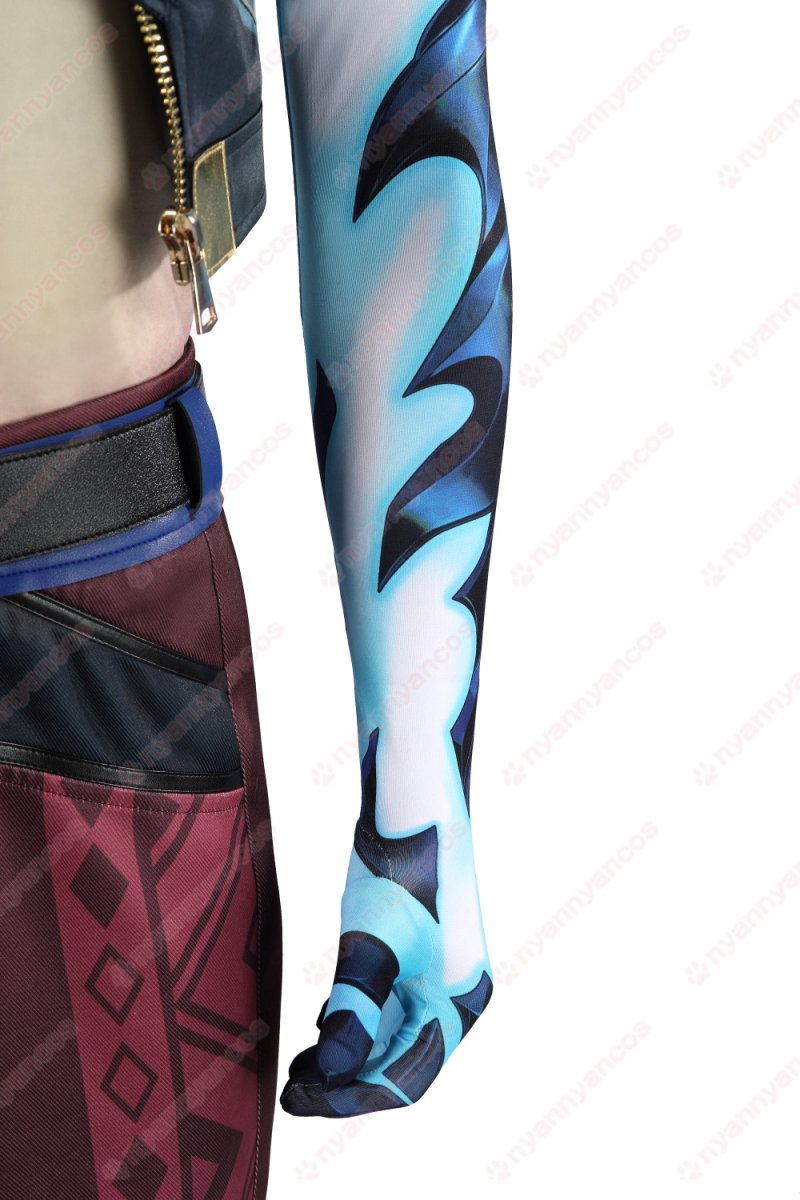 画像12: 高品質 実物撮影 ヴィトー Veto VALORANT ヴァロラント 風 コスチューム コスプレ衣装 (12)