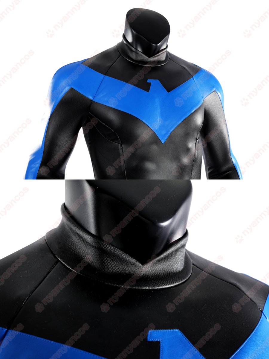 画像10: 高品質 実物撮影   ナイトウィング Nightwing Titans タイタンズ  風    コスチューム　コスプレ衣装 (10)