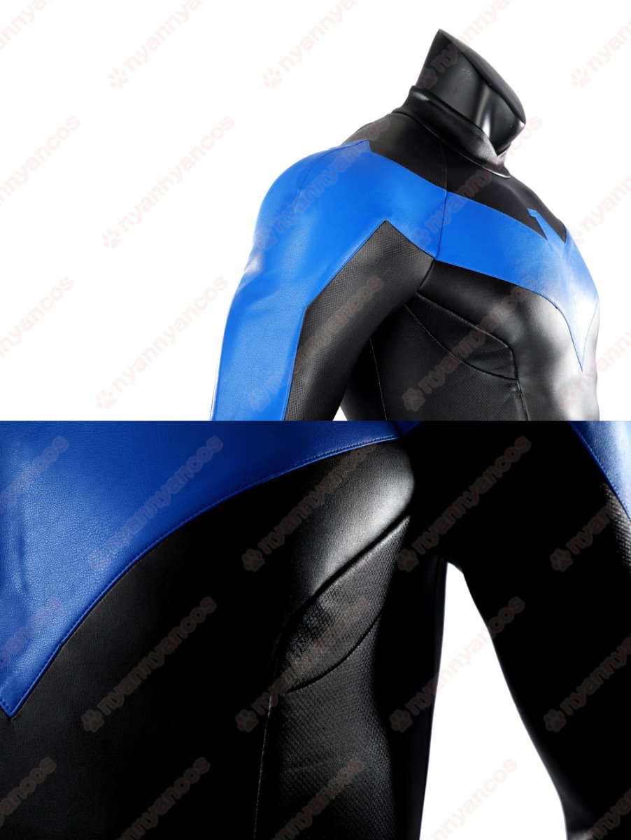 画像11: 高品質 実物撮影   ナイトウィング Nightwing Titans タイタンズ  風    コスチューム　コスプレ衣装 (11)