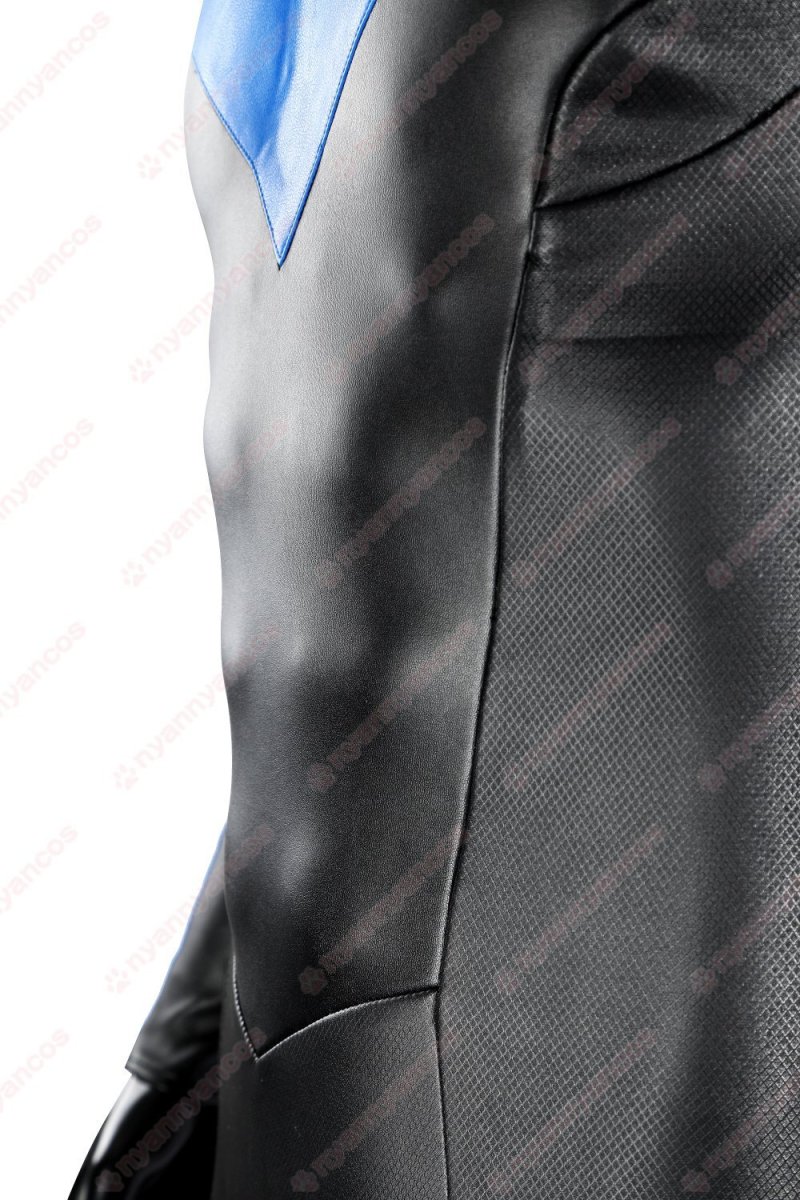 画像14: 高品質 実物撮影   ナイトウィング Nightwing Titans タイタンズ  風    コスチューム　コスプレ衣装 (14)