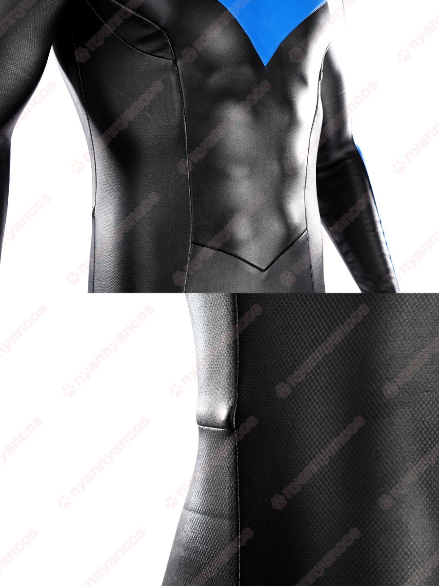 画像18: 高品質 実物撮影   ナイトウィング Nightwing Titans タイタンズ  風    コスチューム　コスプレ衣装 (18)