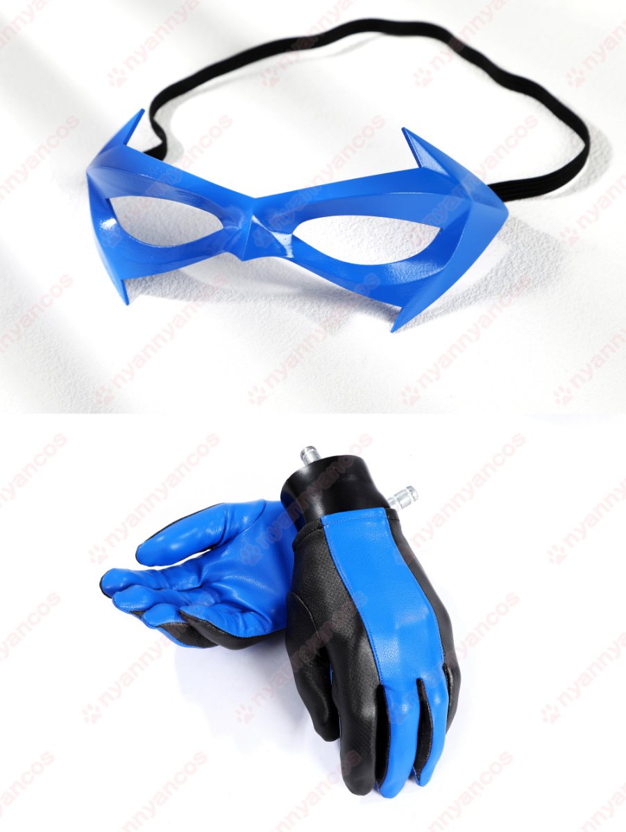 画像25: 高品質 実物撮影   ナイトウィング Nightwing Titans タイタンズ  風    コスチューム　コスプレ衣装 (25)