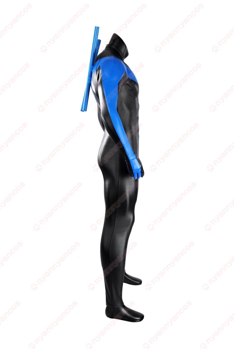 画像5: 高品質 実物撮影   ナイトウィング Nightwing Titans タイタンズ  風    コスチューム　コスプレ衣装 (5)