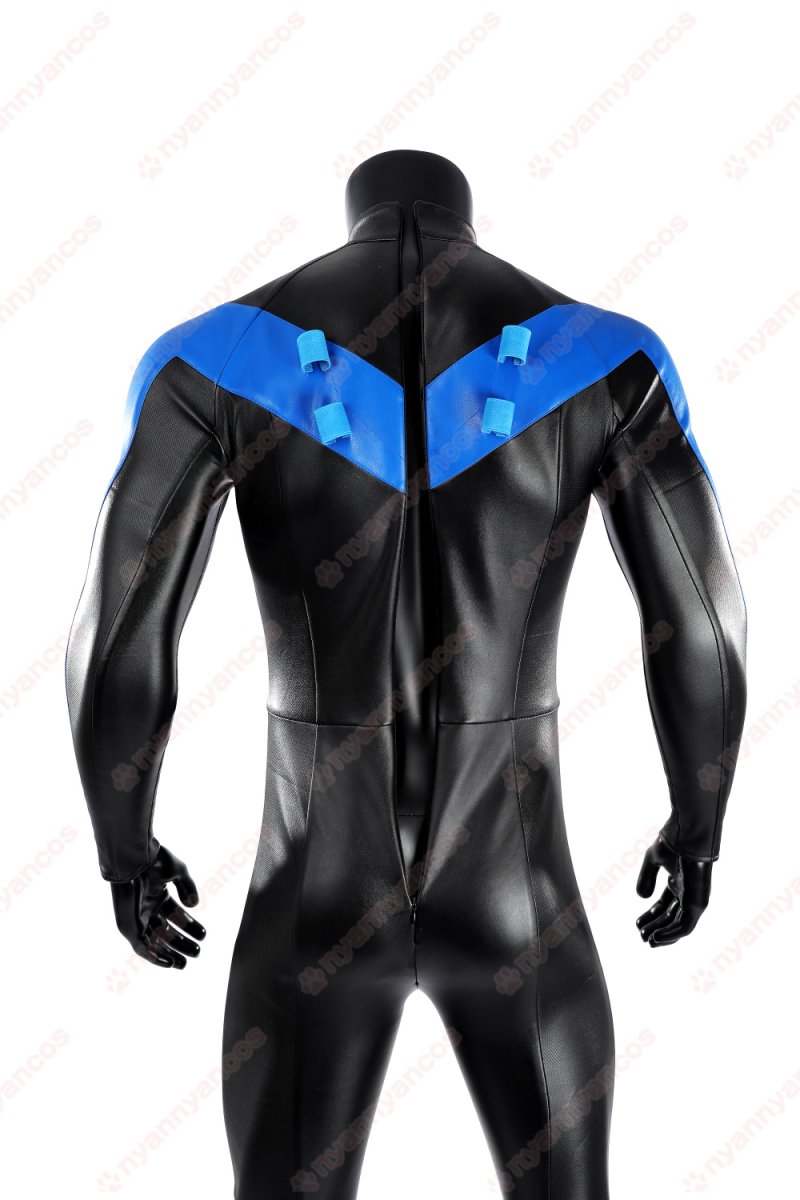 画像8: 高品質 実物撮影   ナイトウィング Nightwing Titans タイタンズ  風    コスチューム　コスプレ衣装 (8)