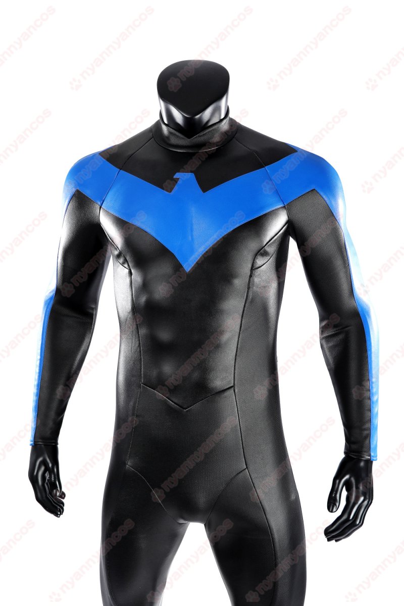 画像9: 高品質 実物撮影   ナイトウィング Nightwing Titans タイタンズ  風    コスチューム　コスプレ衣装 (9)