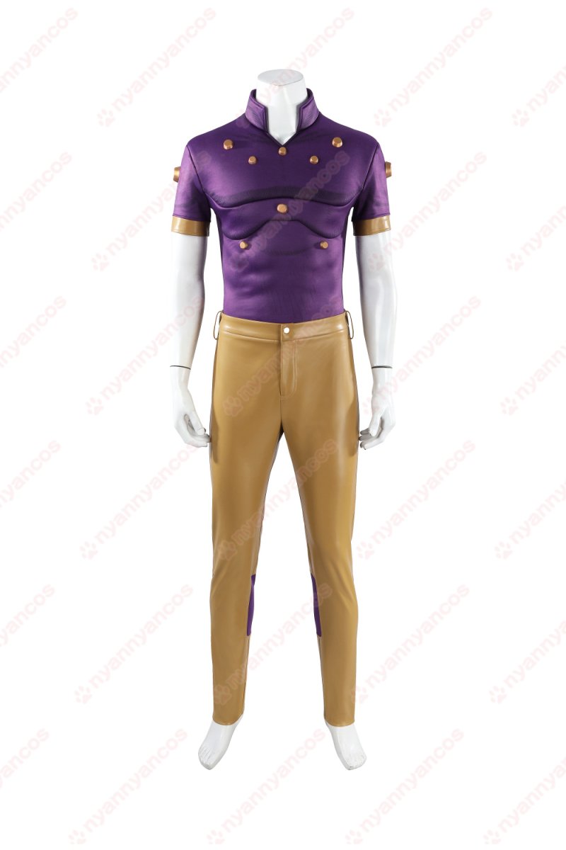 画像11: 高品質 実物撮影  ジャイロ・ツェペリ  ジョジョの奇妙な冒険 SBR スティール・ボール・ラン  風  コスチューム コスプレ衣装 (11)