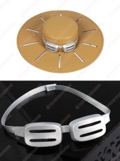 画像24: 高品質 実物撮影  ジャイロ・ツェペリ  ジョジョの奇妙な冒険 SBR スティール・ボール・ラン  風  コスチューム コスプレ衣装 (24)