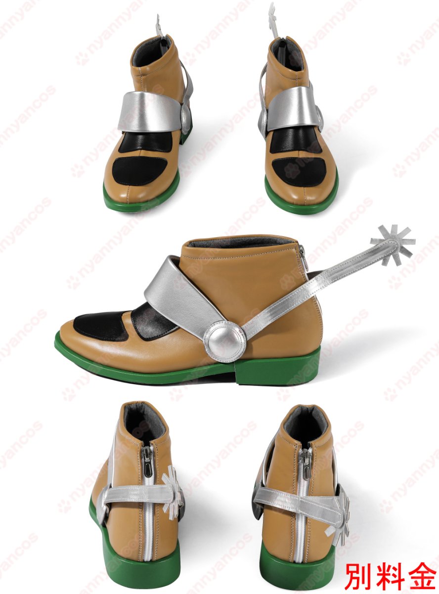 画像28: 高品質 実物撮影  ジャイロ・ツェペリ  ジョジョの奇妙な冒険 SBR スティール・ボール・ラン  風  コスチューム コスプレ衣装 (28)