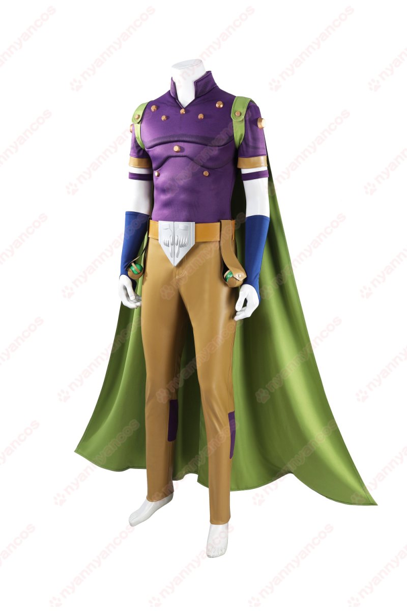 画像4: 高品質 実物撮影  ジャイロ・ツェペリ  ジョジョの奇妙な冒険 SBR スティール・ボール・ラン  風  コスチューム コスプレ衣装 (4)