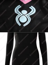 画像16: 高品質 実物撮影 グウェン スパイダーマン フレンドリー・ネイバーフッド Spider-Man  風 コスプレ衣装  コスチューム (16)