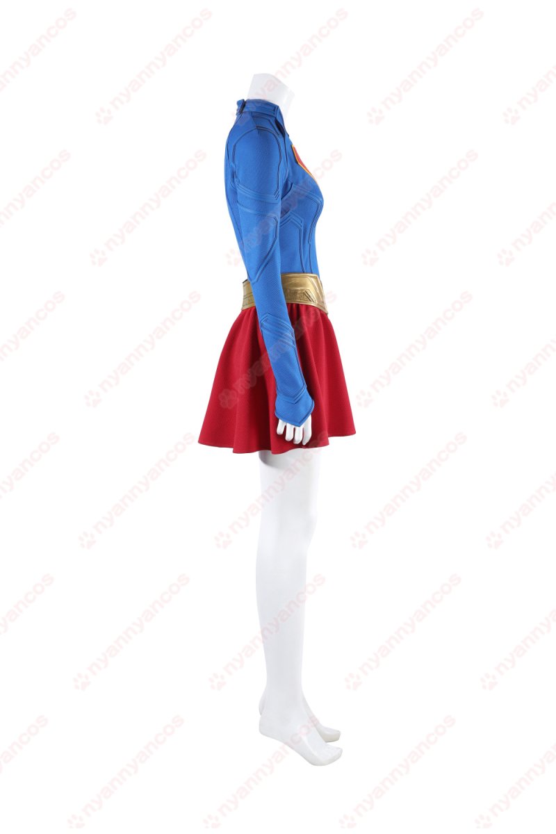 画像8: 高品質 実物撮影  カラ・ゾー＝エル  スーパーガール Supergirl  風  コスチューム コスプレ衣装 オーダーメイド (8)