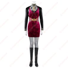 画像1: 高品質 実物撮影  エイダ・ウォン ADA Wong バイオハザード 30周年  風  コスチューム コスプレ衣装 (1)