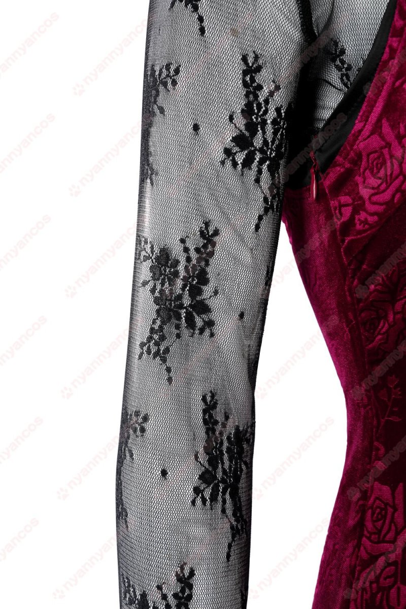 画像12: 高品質 実物撮影  エイダ・ウォン ADA Wong バイオハザード 30周年  風  コスチューム コスプレ衣装 (12)