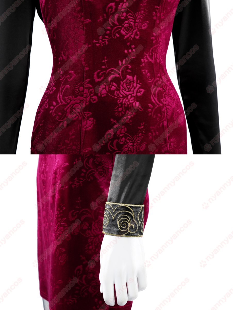 画像17: 高品質 実物撮影  エイダ・ウォン ADA Wong バイオハザード 30周年  風  コスチューム コスプレ衣装 (17)