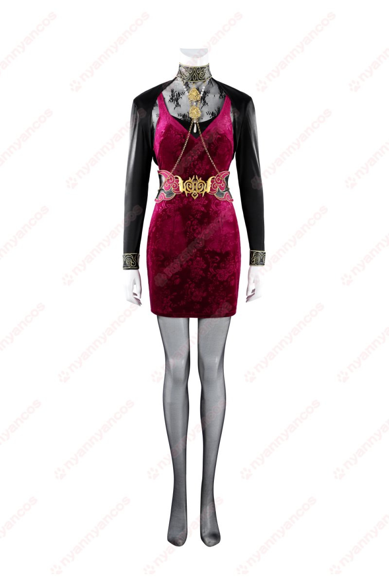 画像3: 高品質 実物撮影  エイダ・ウォン ADA Wong バイオハザード 30周年  風  コスチューム コスプレ衣装 (3)