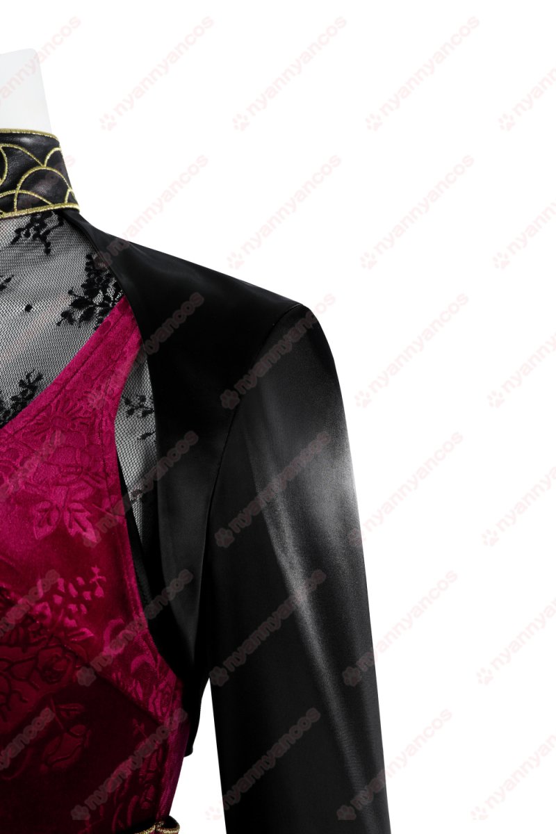 画像8: 高品質 実物撮影  エイダ・ウォン ADA Wong バイオハザード 30周年  風  コスチューム コスプレ衣装 (8)