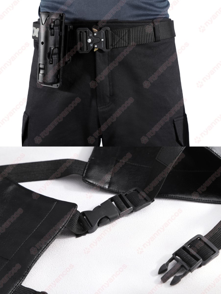 画像13: 高品質 実物撮影  Leon レオン・S・ケネディ バイオハザード9 バイオハザード レクイエム バイオ9  風  コスチューム コスプレ衣装 オーダーメイド (13)