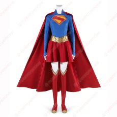 画像1: 高品質 実物撮影  カラ・ゾー＝エル  スーパーガール Supergirl  風  コスチューム コスプレ衣装 オーダーメイド (1)