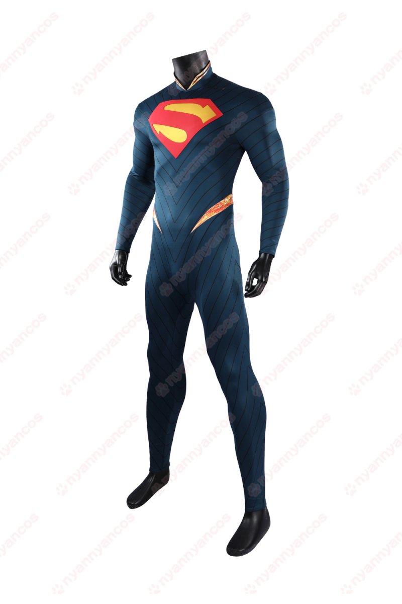 画像8: 高品質 実物撮影  Absolute Superman  アブソリュート・スーパーマン  風  コスチューム コスプレ衣装 (8)