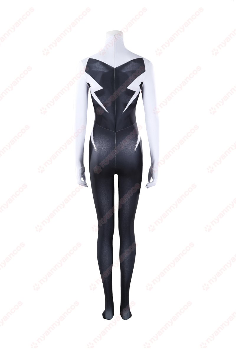 画像10: 高品質 実物撮影 グウェン Gwen  オールニュー・スパイダー・グウェン ゴーストスパイダー Spider-Man スパイダーマン  風 コスプレ衣装  コスチューム (10)