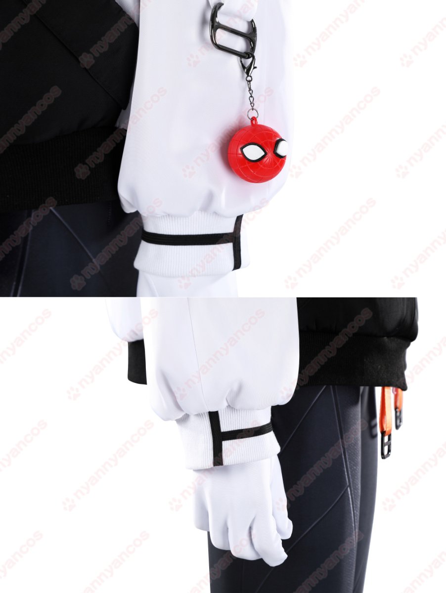 画像15: 高品質 実物撮影 グウェン Gwen  オールニュー・スパイダー・グウェン ゴーストスパイダー Spider-Man スパイダーマン  風 コスプレ衣装  コスチューム (15)