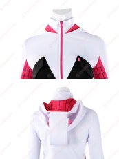 画像17: 高品質 実物撮影 グウェン Gwen  オールニュー・スパイダー・グウェン ゴーストスパイダー Spider-Man スパイダーマン  風 コスプレ衣装  コスチューム (17)
