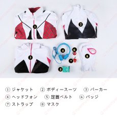 画像29: 高品質 実物撮影 グウェン Gwen  オールニュー・スパイダー・グウェン ゴーストスパイダー Spider-Man スパイダーマン  風 コスプレ衣装  コスチューム (29)
