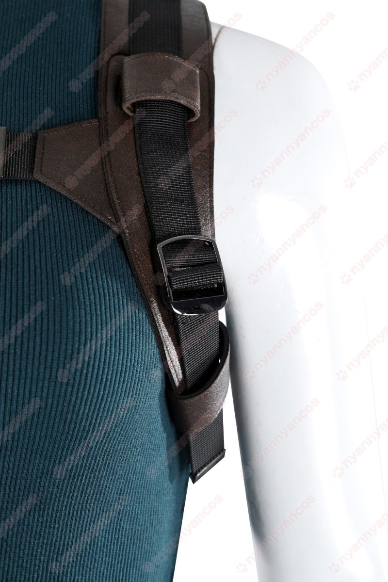 画像10: 高品質 実物撮影 ララ・クロフト Lara  トゥームレイダー Tomb Raider 実写版  風 コスプレ衣装 コスチューム オーダーメイド (10)