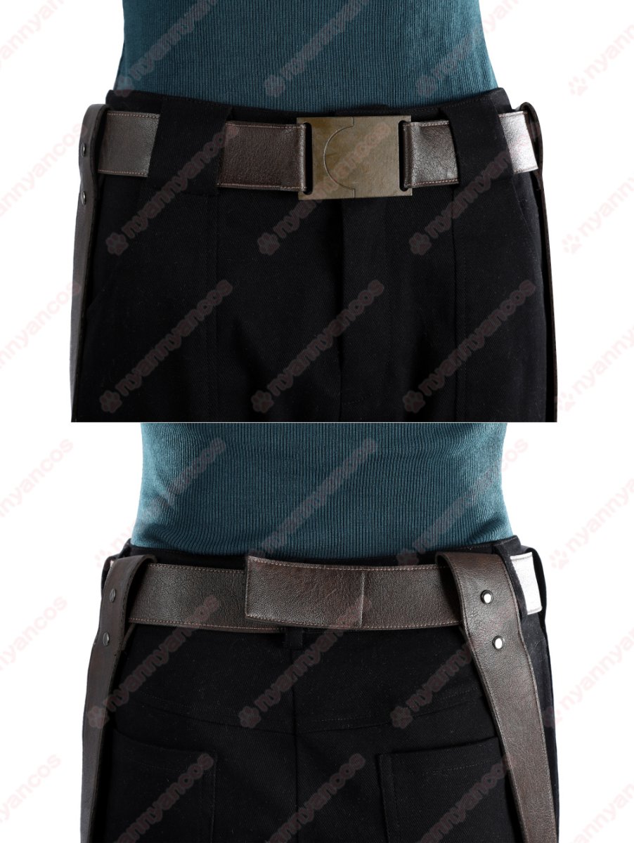 画像12: 高品質 実物撮影 ララ・クロフト Lara  トゥームレイダー Tomb Raider 実写版  風 コスプレ衣装 コスチューム オーダーメイド (12)