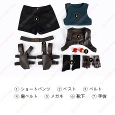 画像20: 高品質 実物撮影 ララ・クロフト Lara  トゥームレイダー Tomb Raider 実写版  風 コスプレ衣装 コスチューム オーダーメイド (20)