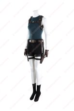 画像2: 高品質 実物撮影 ララ・クロフト Lara  トゥームレイダー Tomb Raider 実写版  風 コスプレ衣装 コスチューム オーダーメイド (2)