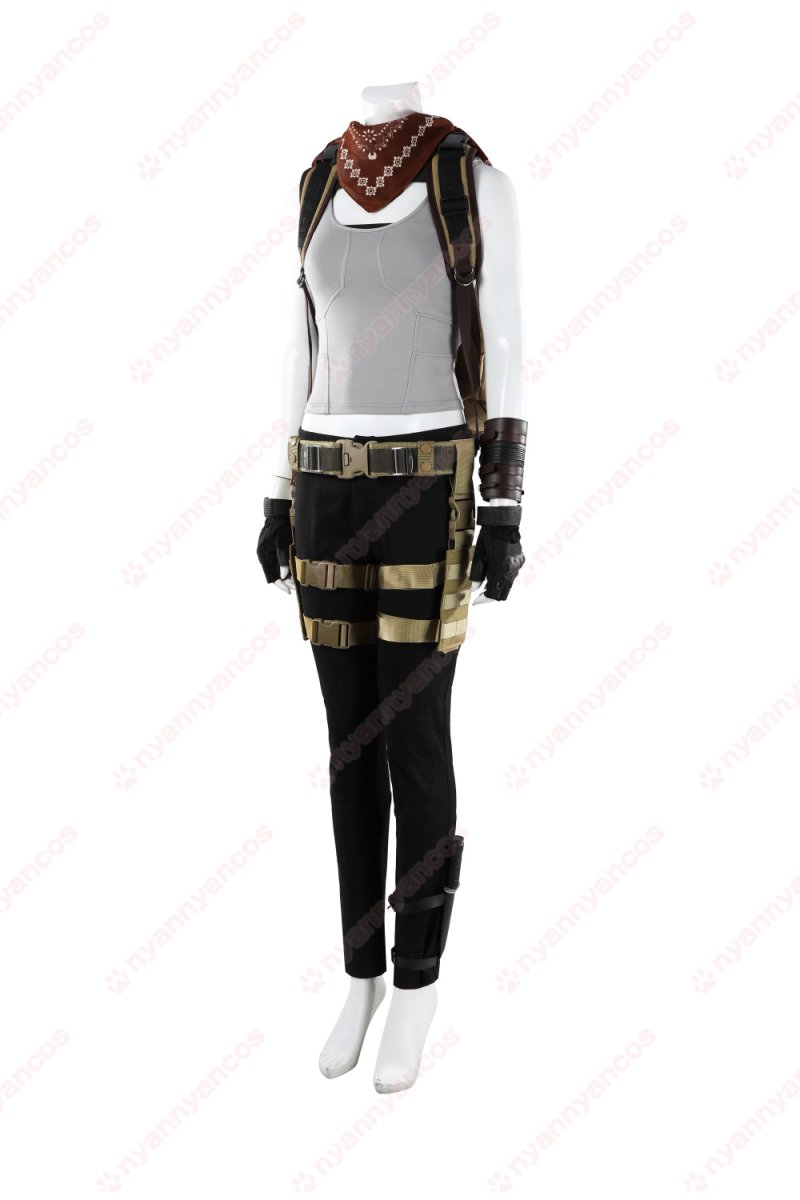 画像2: 高品質 実物撮影 ララ・クロフト Lara  Tomb Raider: Catalyst  トゥームレイダー カタリスト  風 コスプレ衣装 コスチューム オーダーメイド (2)