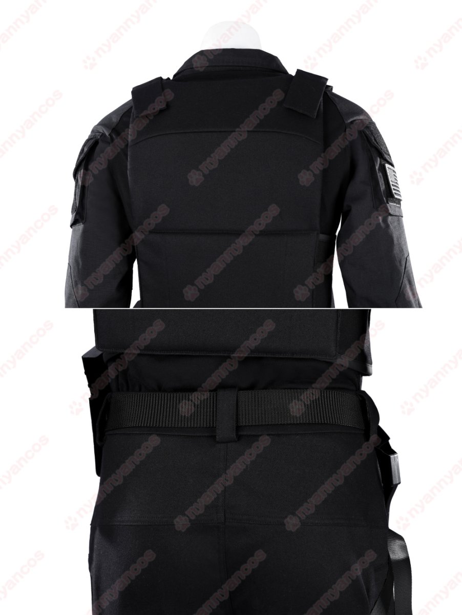 画像11: 【武器無し】高品質 実物撮影  パニッシャー Punisher  スパイダーマン：ブランド・ニュー・デイ  Spider-Man  風 コスプレ衣装  コスチューム オーダーメイド (11)