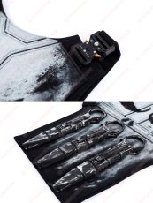 画像15: 【武器無し】高品質 実物撮影  パニッシャー Punisher  スパイダーマン：ブランド・ニュー・デイ  Spider-Man  風 コスプレ衣装  コスチューム オーダーメイド (15)