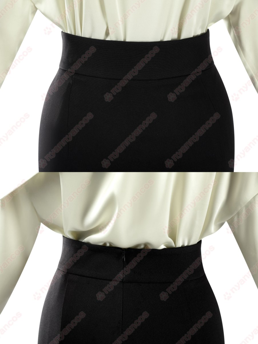 画像11: 高品質 実物撮影  Grace  グレース・アッシュクロフト バイオハザード9 バイオハザード レクイエム バイオ9  風  コスチューム コスプレ衣装 (11)