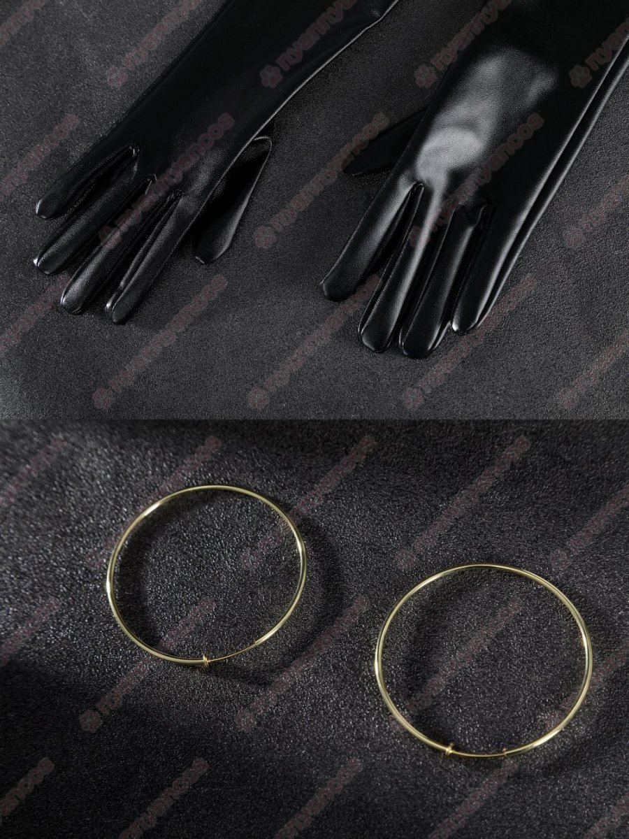 画像15: 高品質 実物撮影  Grace  グレース・アッシュクロフト バイオハザード9 バイオハザード レクイエム バイオ9  風  コスチューム コスプレ衣装 (15)