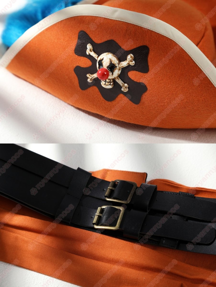 画像25: 高品質 実物撮影  バギー ONE PIECE ワンピース  風 コスプレ衣装 コスチューム オーダーメイド (25)
