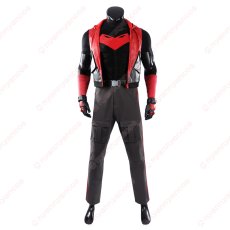 画像1: 高品質 実物撮影   レッドフード Red Hood  ジェイソン・トッド ロビン バットマン   風    コスチューム　コスプレ衣装  オーダーメイド (1)