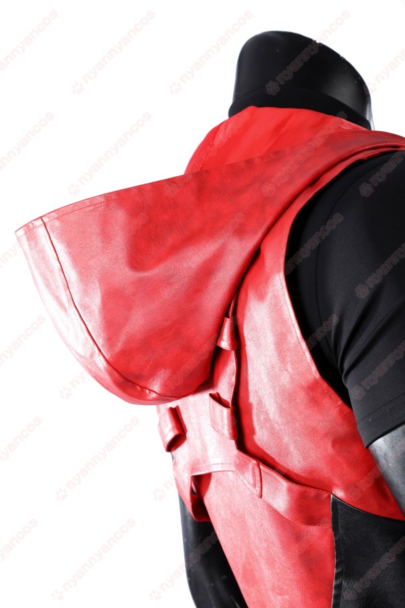 画像10: 高品質 実物撮影   レッドフード Red Hood  ジェイソン・トッド ロビン バットマン   風    コスチューム　コスプレ衣装  オーダーメイド (10)