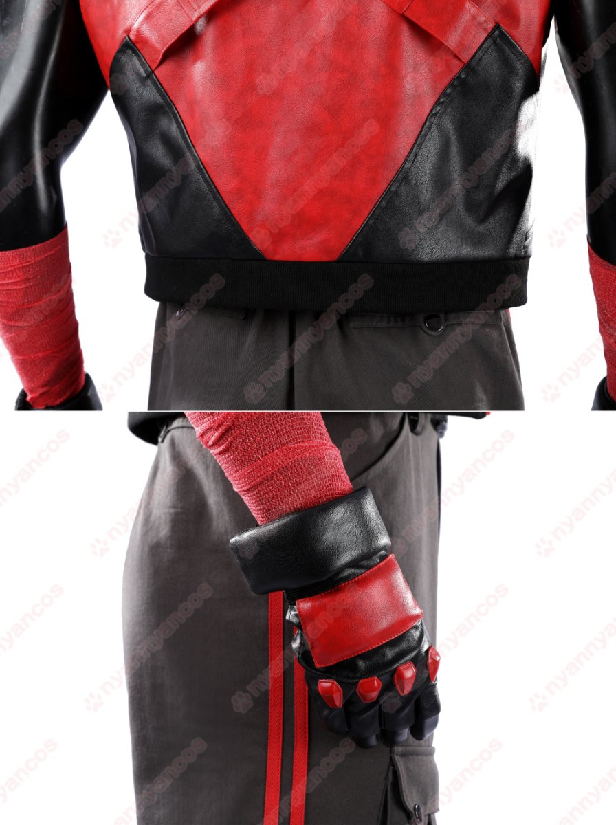 画像11: 高品質 実物撮影   レッドフード Red Hood  ジェイソン・トッド ロビン バットマン   風    コスチューム　コスプレ衣装  オーダーメイド (11)