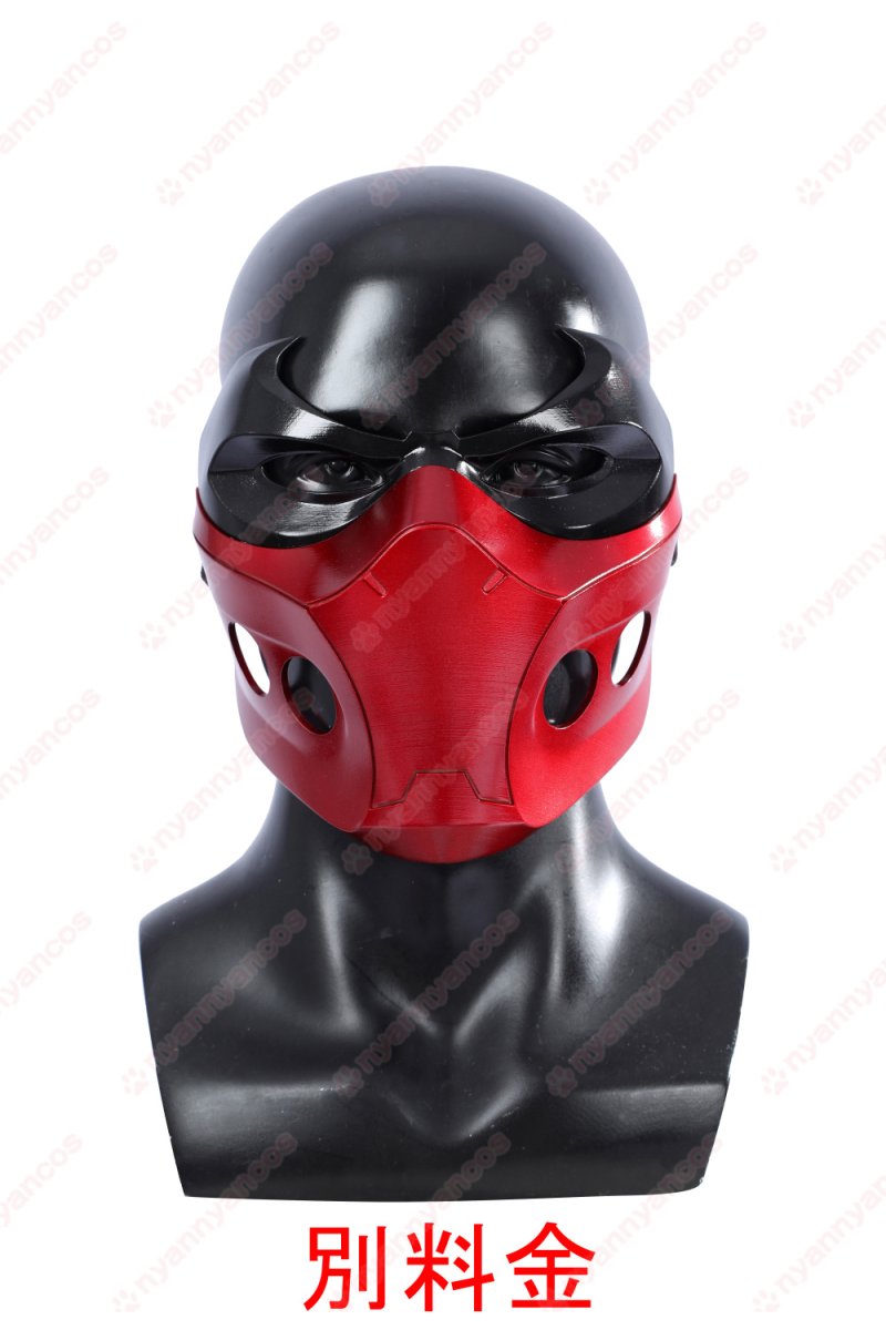 画像21: 高品質 実物撮影   レッドフード Red Hood  ジェイソン・トッド ロビン バットマン   風    コスチューム　コスプレ衣装  オーダーメイド (21)