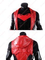 画像6: 高品質 実物撮影   レッドフード Red Hood  ジェイソン・トッド ロビン バットマン   風    コスチューム　コスプレ衣装  オーダーメイド (6)