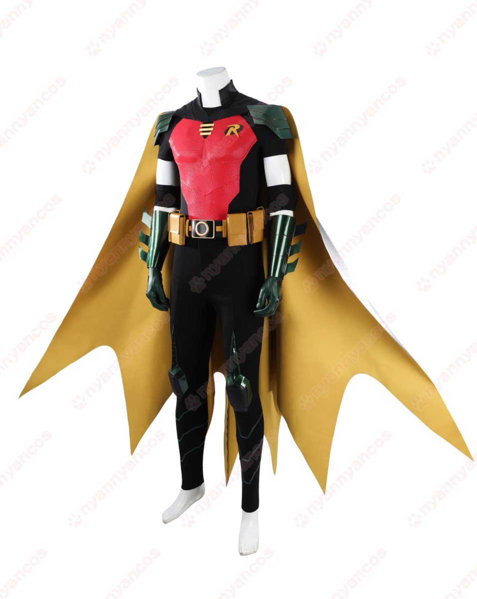画像4: 高品質 実物撮影   レッドロビン  3代目ロビン ティム・ドレイク  風    コスチューム　コスプレ衣装  オーダーメイド (4)