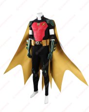 画像4: 高品質 実物撮影   レッドロビン  3代目ロビン ティム・ドレイク  風    コスチューム　コスプレ衣装  オーダーメイド (4)