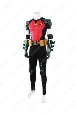 画像8: 高品質 実物撮影   レッドロビン  3代目ロビン ティム・ドレイク  風    コスチューム　コスプレ衣装  オーダーメイド (8)