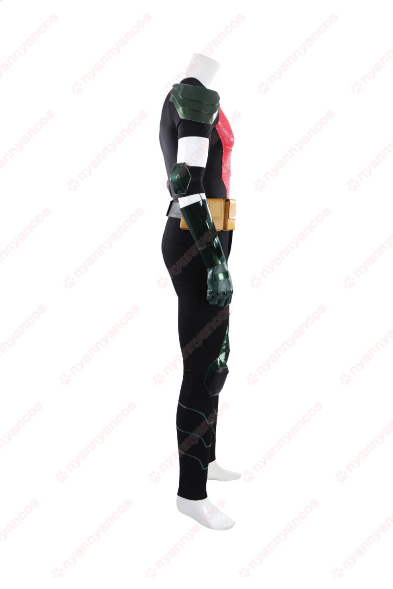 画像9: 高品質 実物撮影   レッドロビン  3代目ロビン ティム・ドレイク  風    コスチューム　コスプレ衣装  オーダーメイド (9)