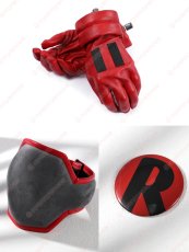 画像17: 高品質 実物撮影   ダミアン・ウェイン 5代目ロビン ロビン バットマン   風    コスチューム　コスプレ衣装  オーダーメイド (17)