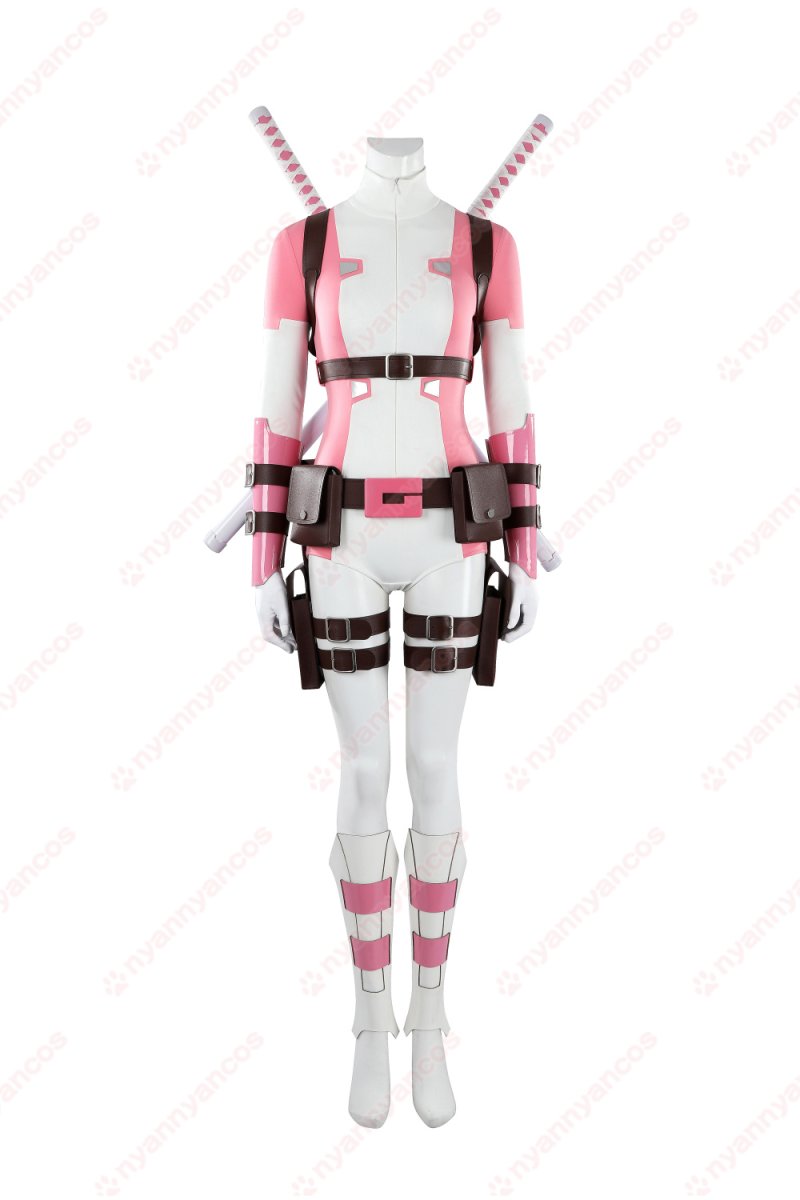 画像3: 高品質 実物撮影  【武器無し】グウェンプール Gwenpool  風 コスプレ衣装 コスチューム  オーダーメイド (3)